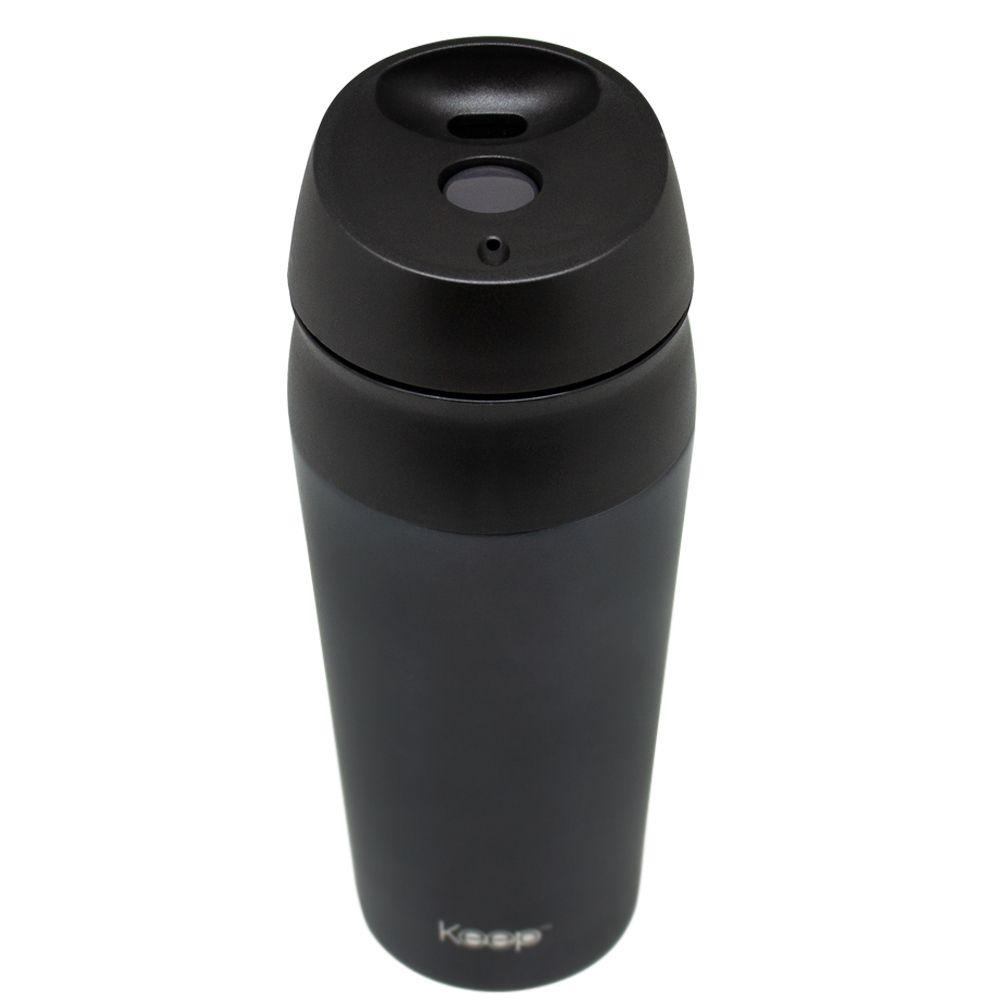 Mug Boton Value Keep -Negro-2