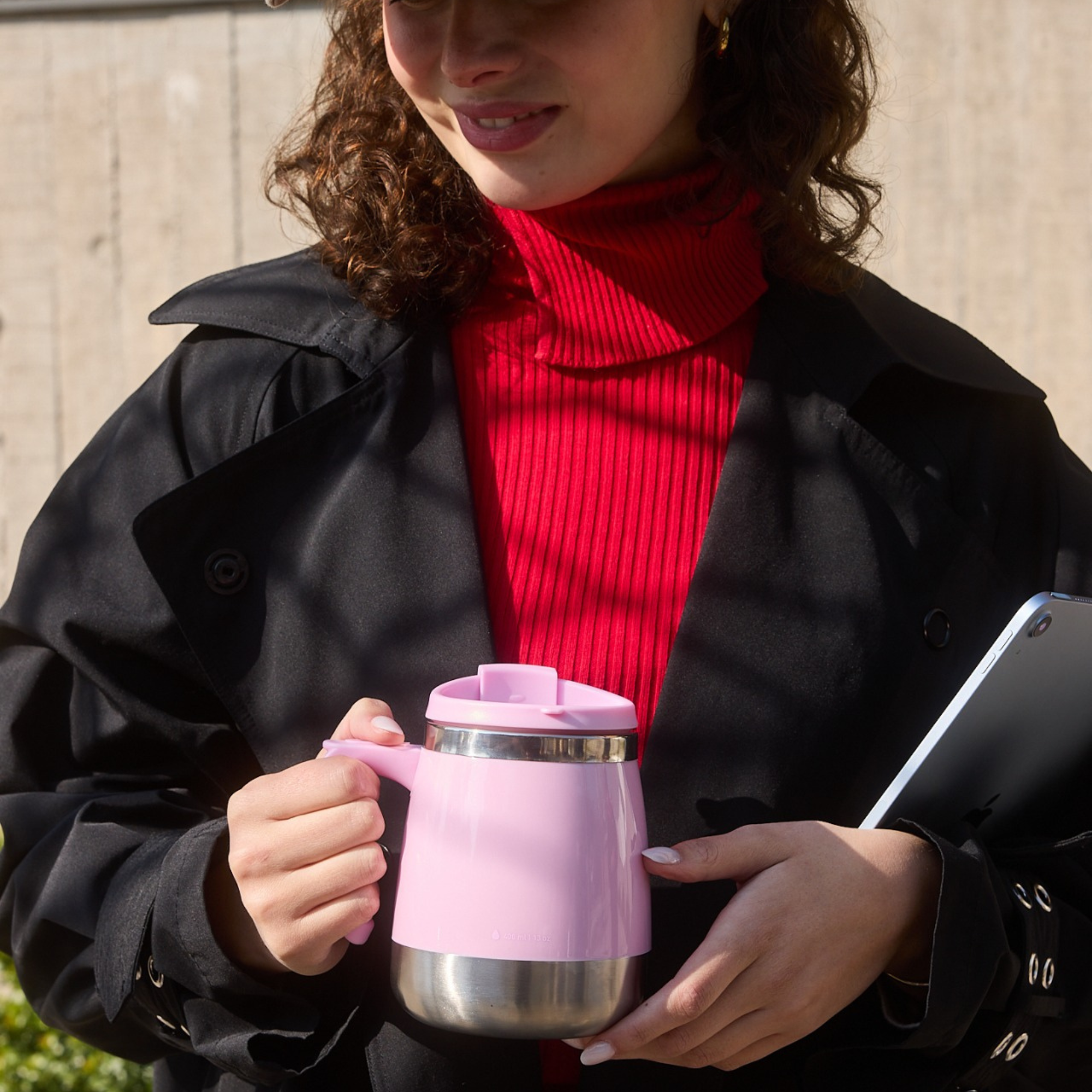 MUG TERMO COLORES 400ML KEEP - LAVANDA-4