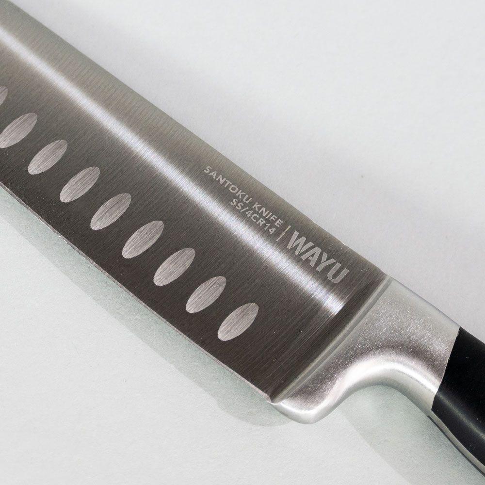 SANTOKU KNIFE ABS 7" WAYU-2