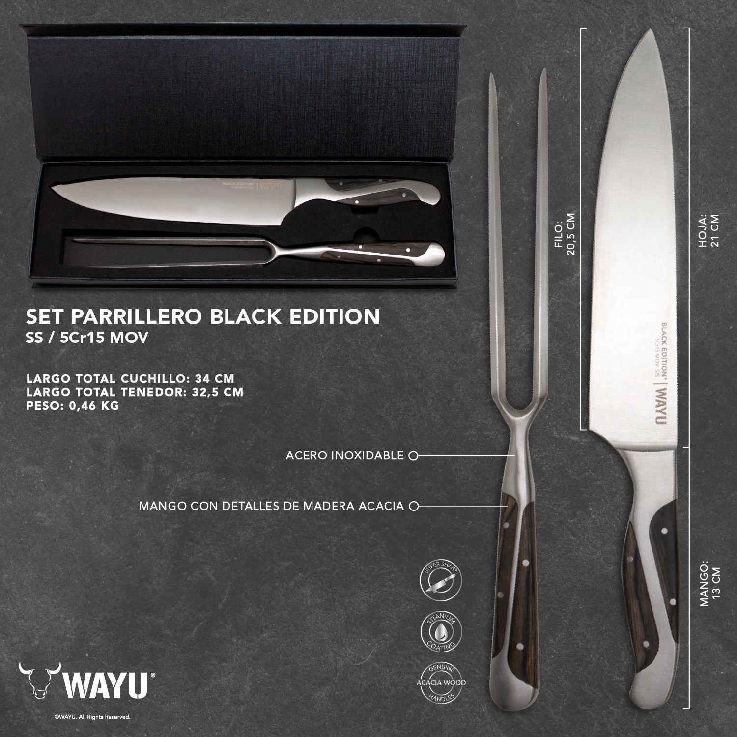 Set Parrillero Black Edition Wayu-4