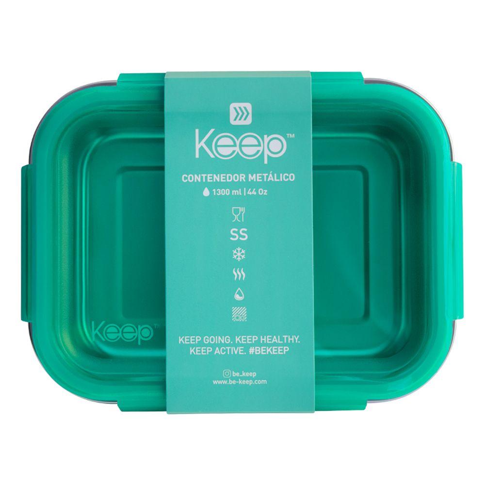HERMETICOS METALICOS 1300 ML KEEP - CELESTE-3