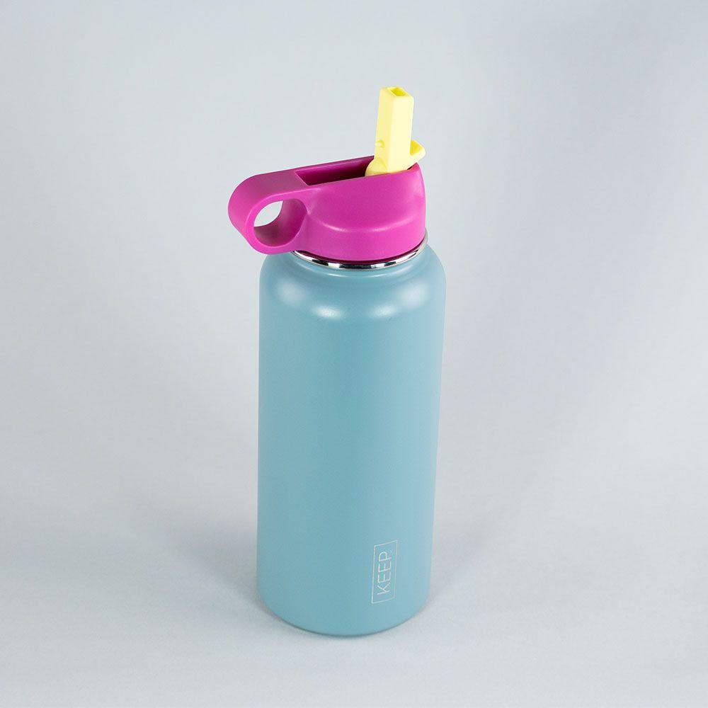 BOTELLA INSULADA 1L FLASK KEEP CELESTE-2