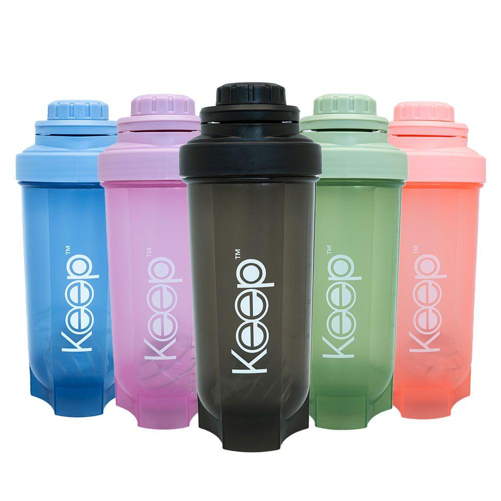 BOTELLA SHAKER COLORES KEEP - PISTACHO-3