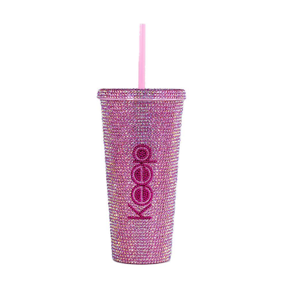 VASO TUMBLER SHINNY 650ML ROSADO-0