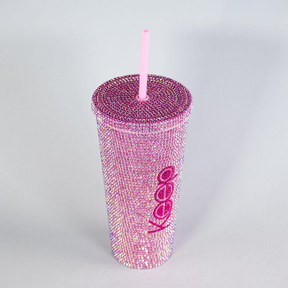 VASO TUMBLER SHINNY 650ML ROSADO-2