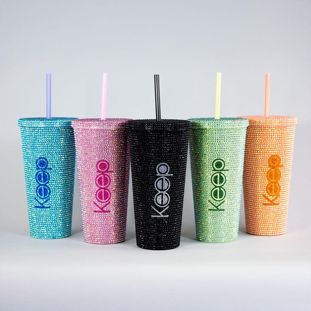 VASO TUMBLER SHINNY 650ML ROSADO-3