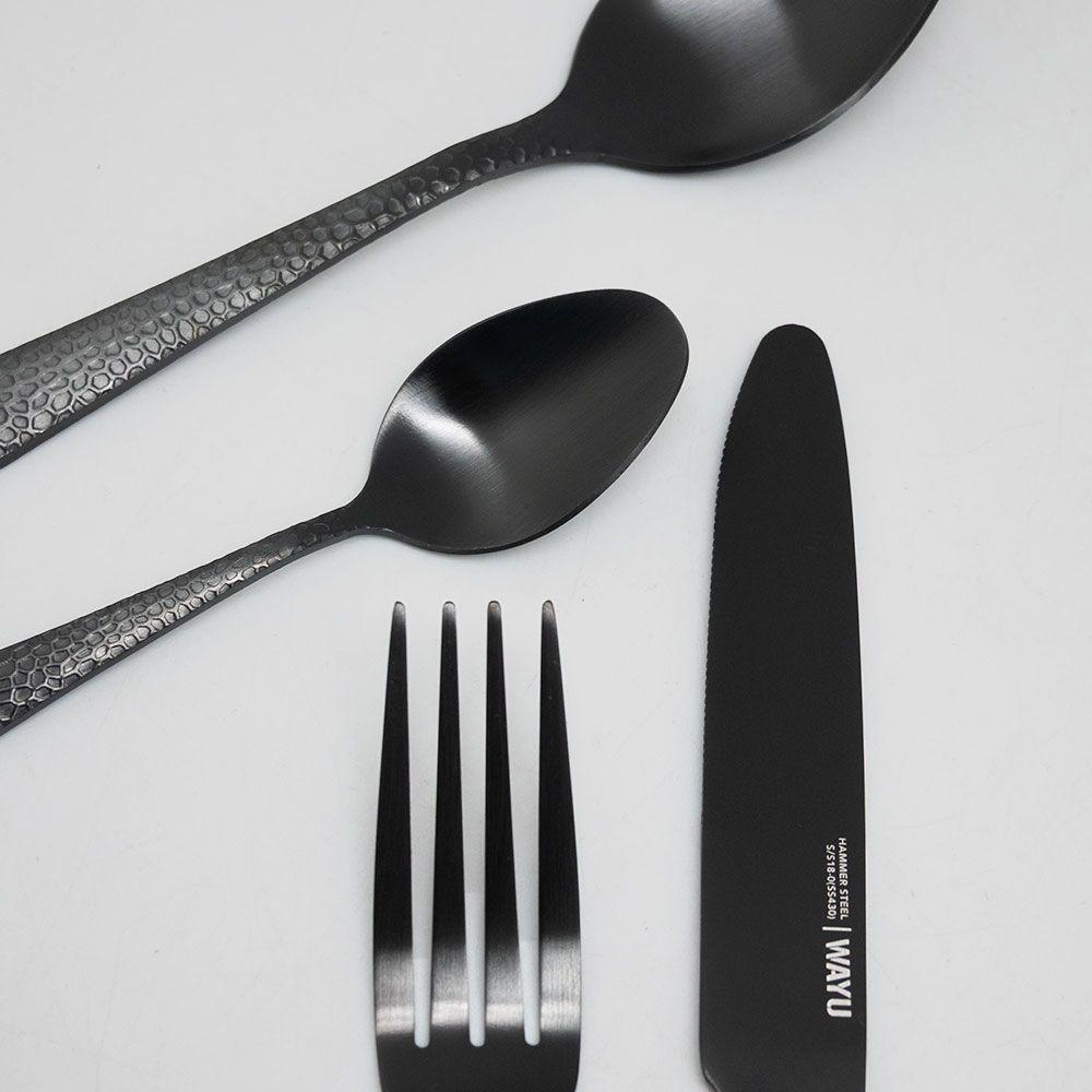 Set Cubiertos Hammer 16 Pcs Wayu-Gris-4