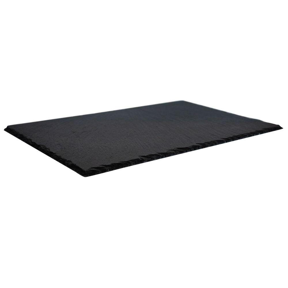 Plato Rectangular Piedra Pizarra-0
