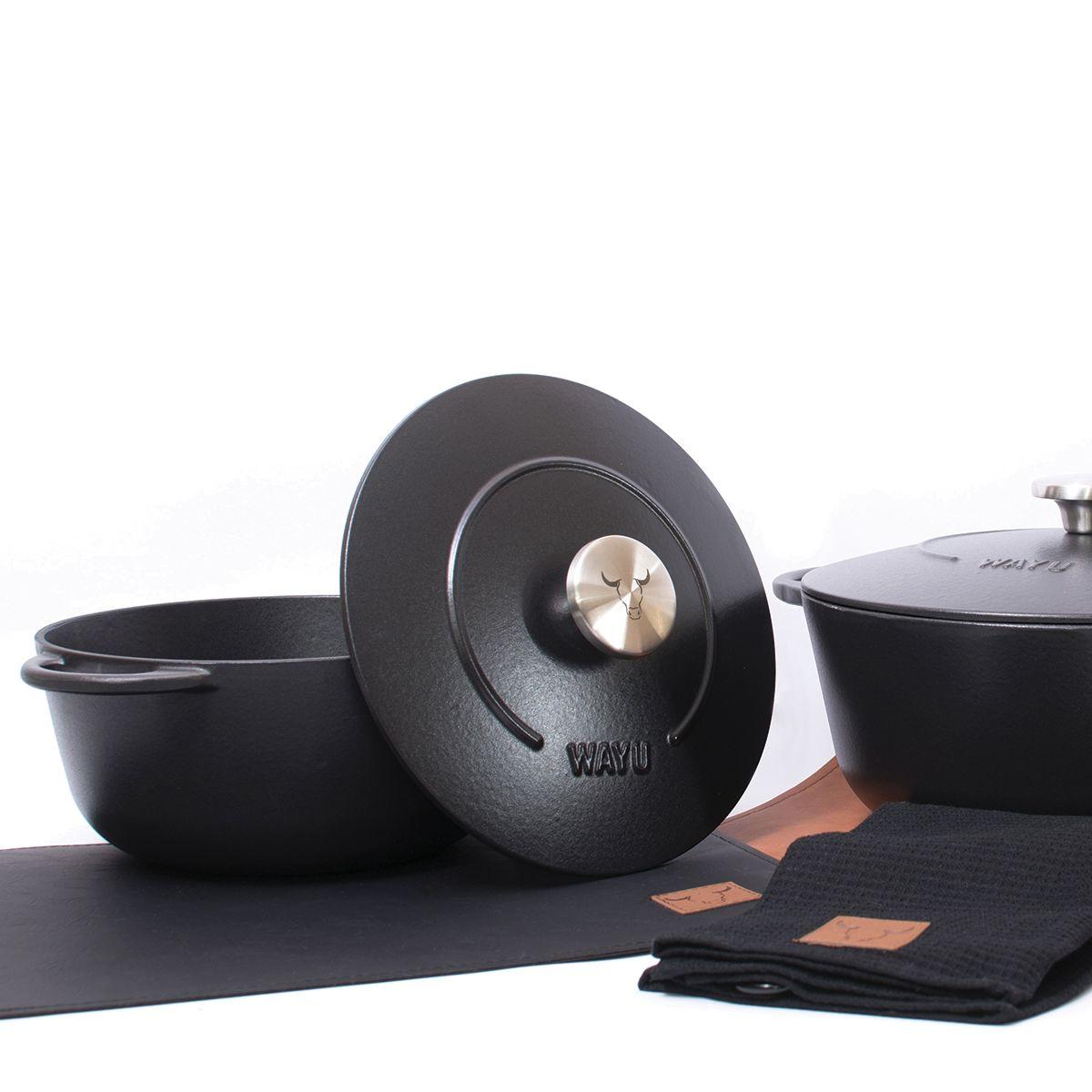 Olla Enamel 28Cm Iron Cast Wayu-3