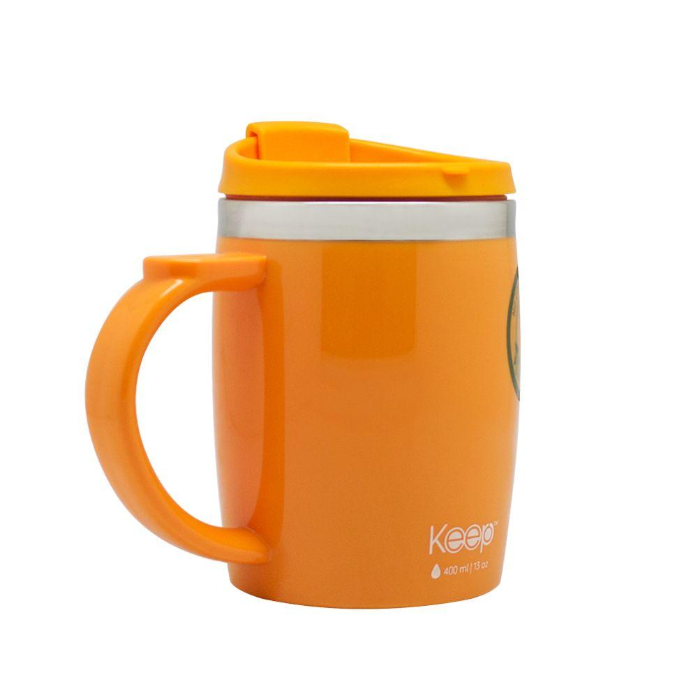 Mug Termo Keep Colores 400 Ml - Naranja-2