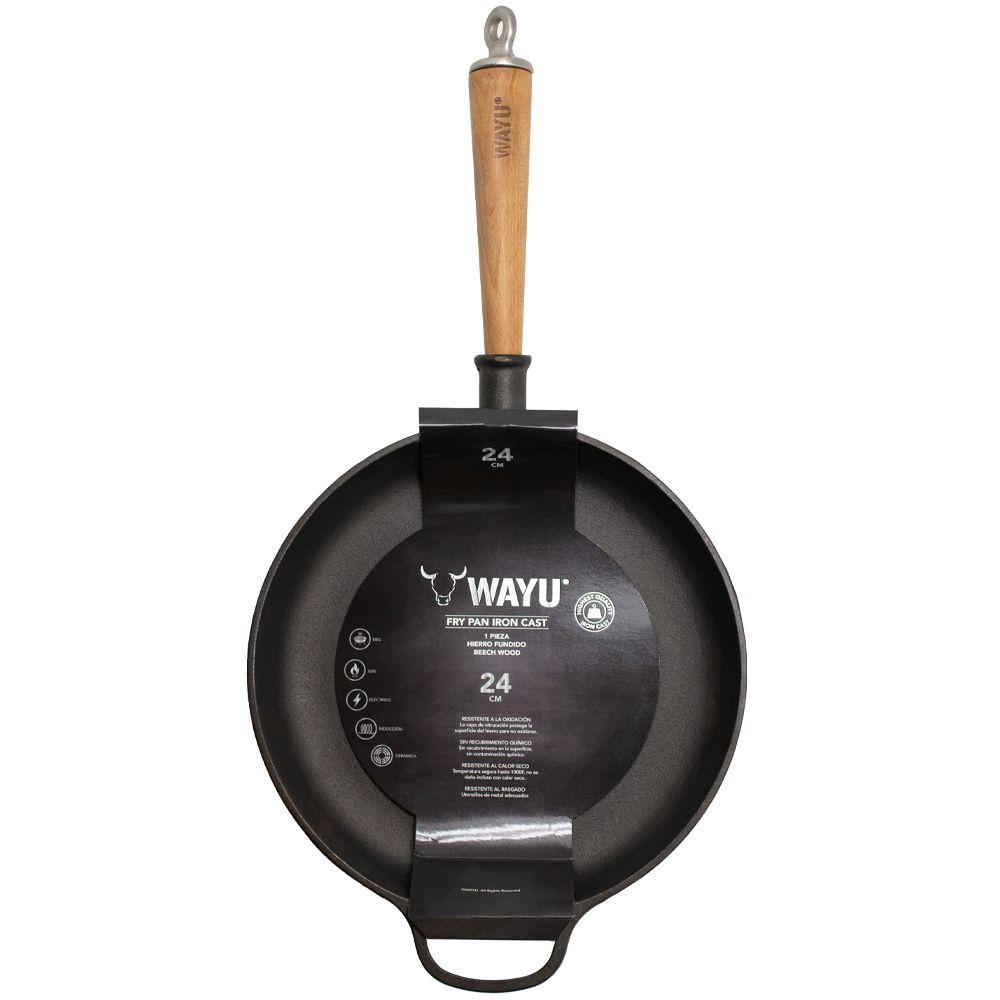 Sarten Iron Cast Wayu 24 CM-2
