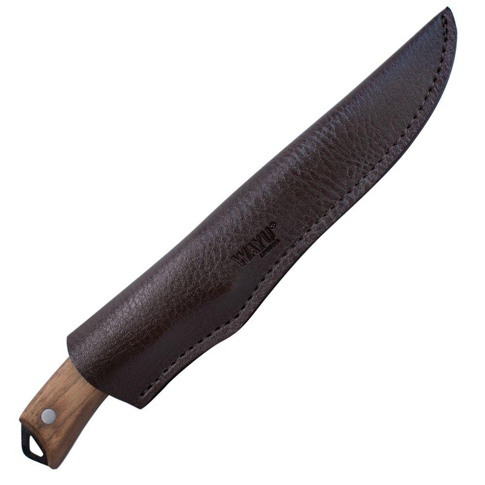 Cuchillo Utility Con Funda Rustic Collection Wayu-2