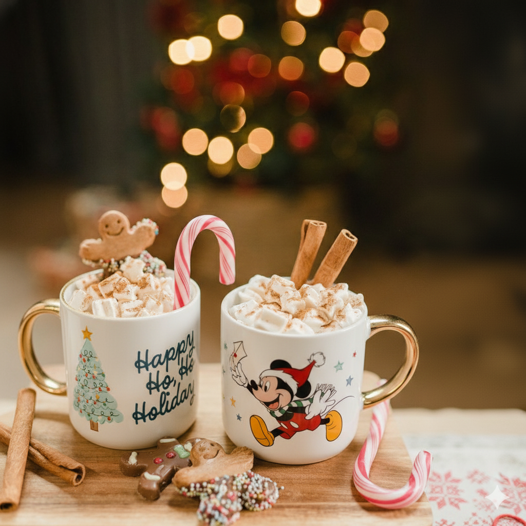 Set Tazas Duo Navidad Disney Classic-2