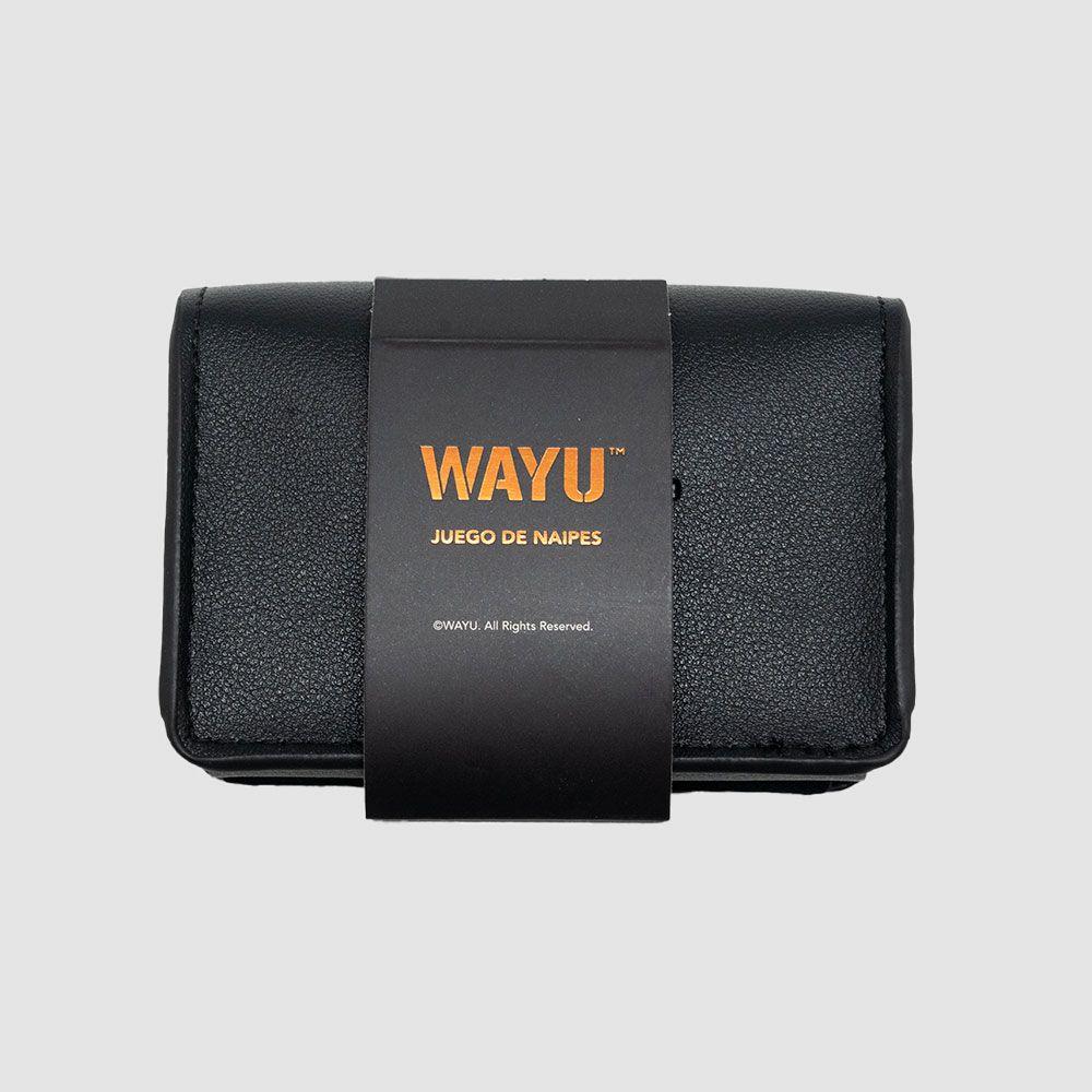 Juego De Naipes Estuche PU Wayu-7