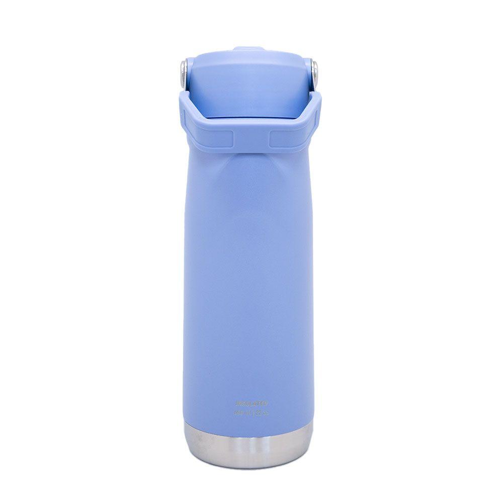 BOTELLA INSULADA CON MANGO 65O ML KEEP - LAVANDA-3