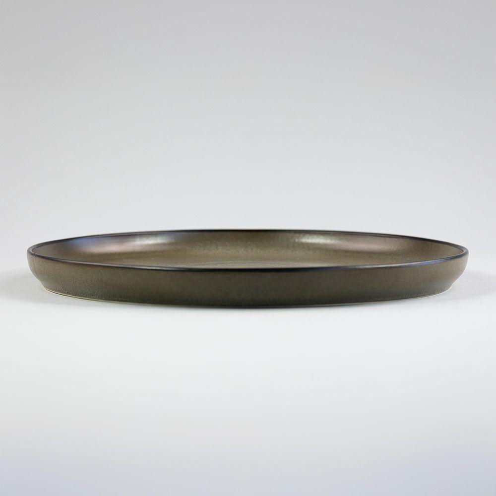 Plato 27 CM Cerámica Gres Wayu-2