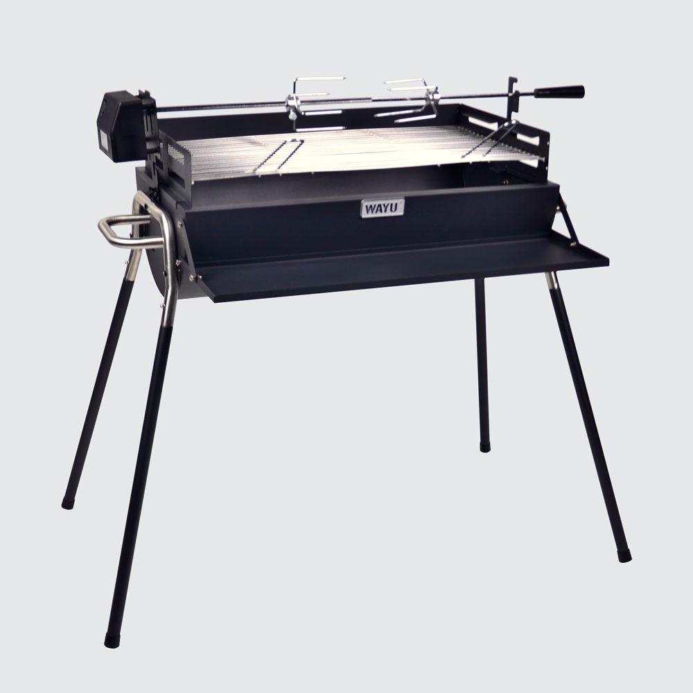 Parrilla Ajustable Con Spiedo Wayu-6