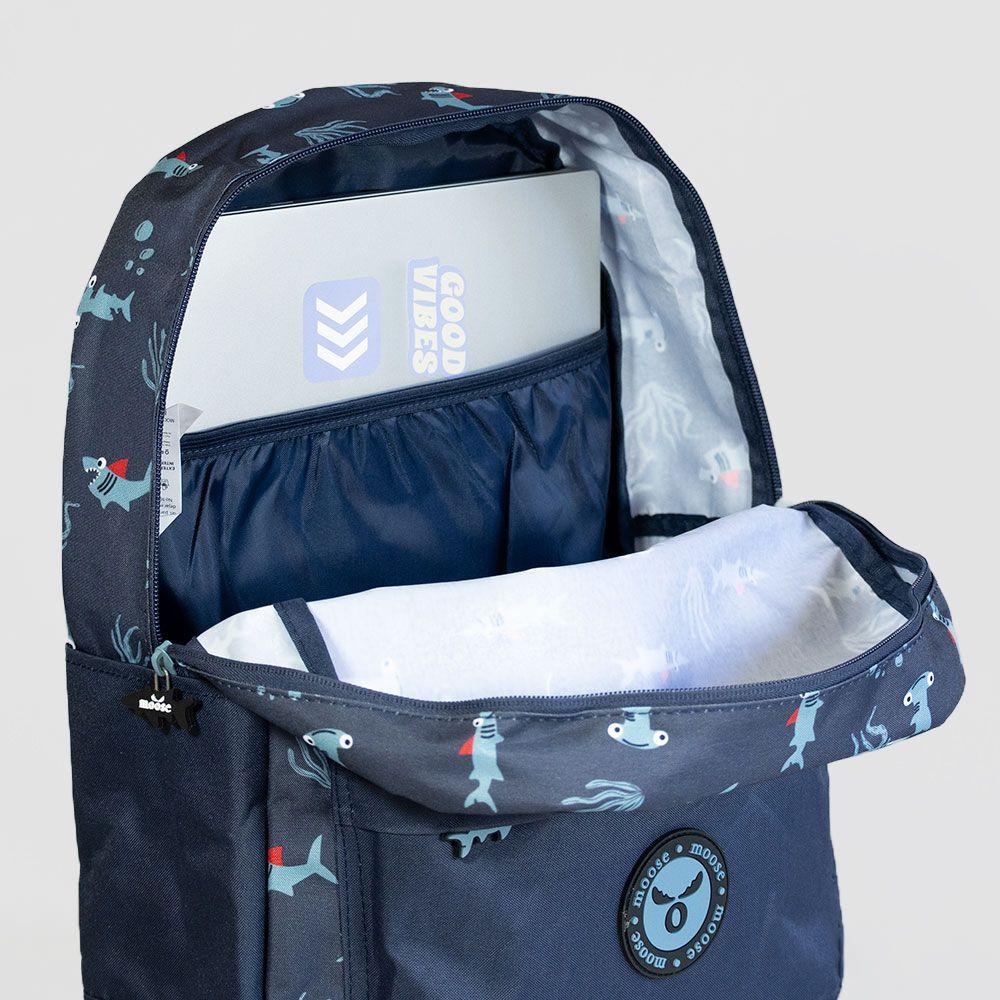 MOCHILA KIDS SHARKY MOOSE-3