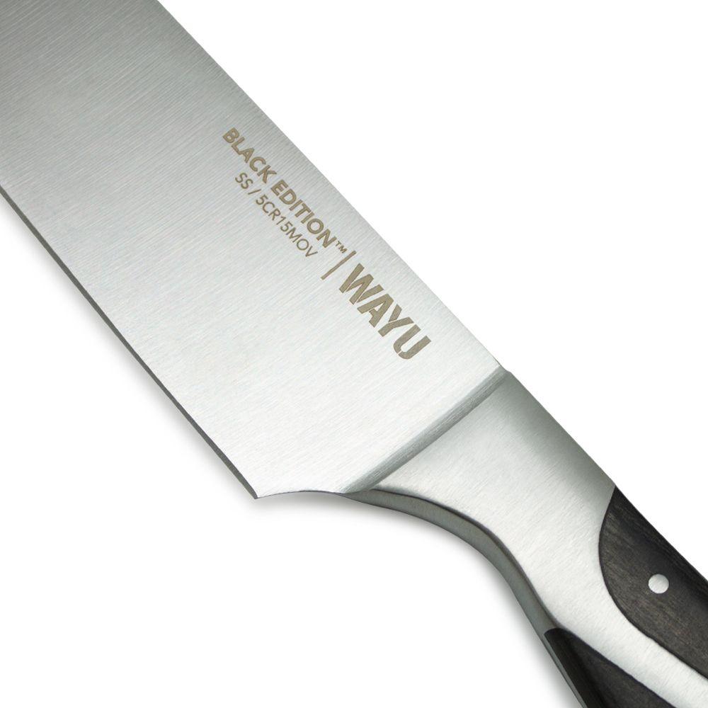 Cuchillo Chef 8 Black Edition Wayu-2
