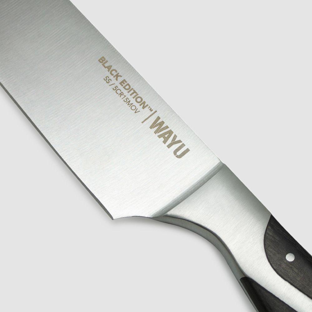 Cuchillo Chef 8 Black Edition Wayu-3