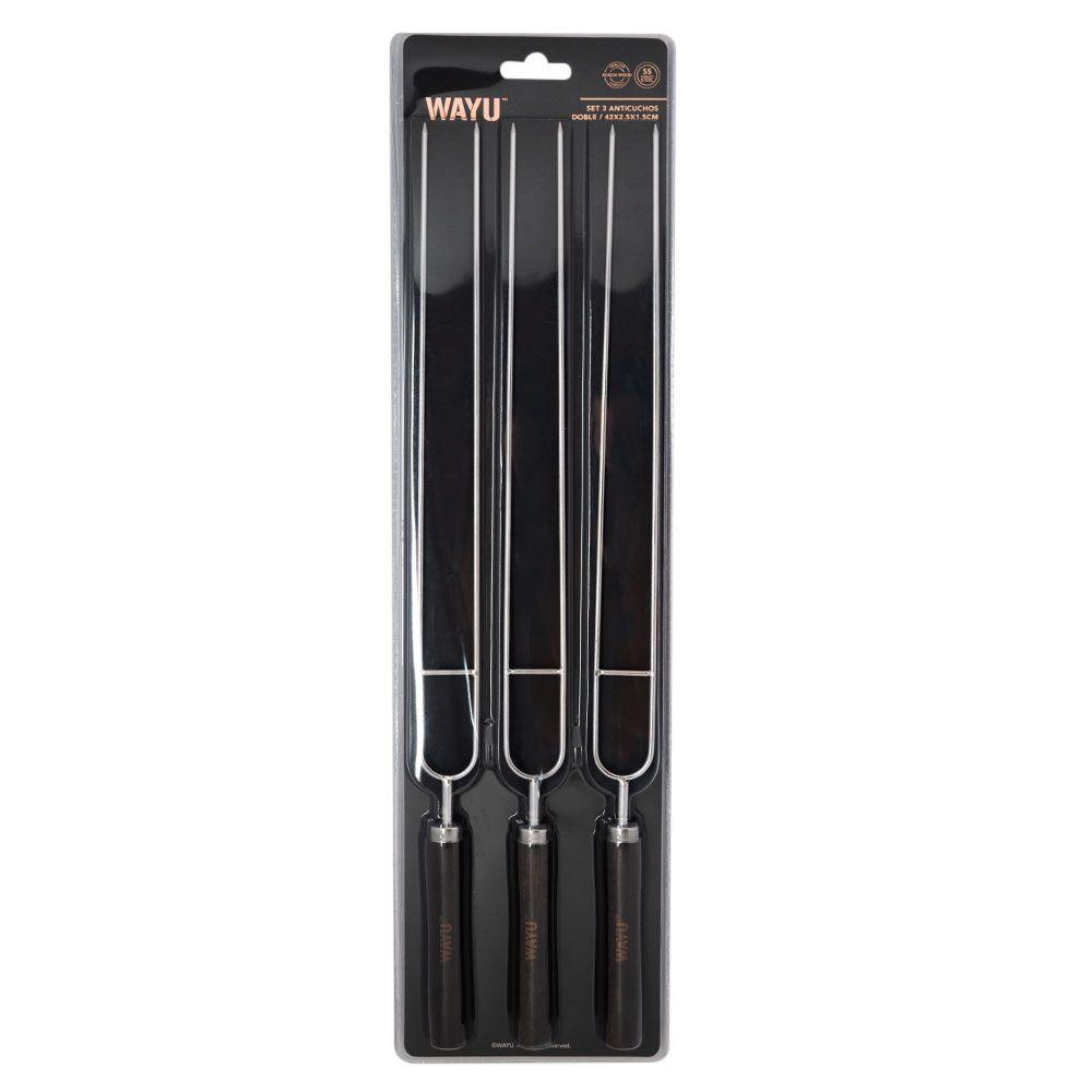 Set De 3 Anticuchos Wayu-2