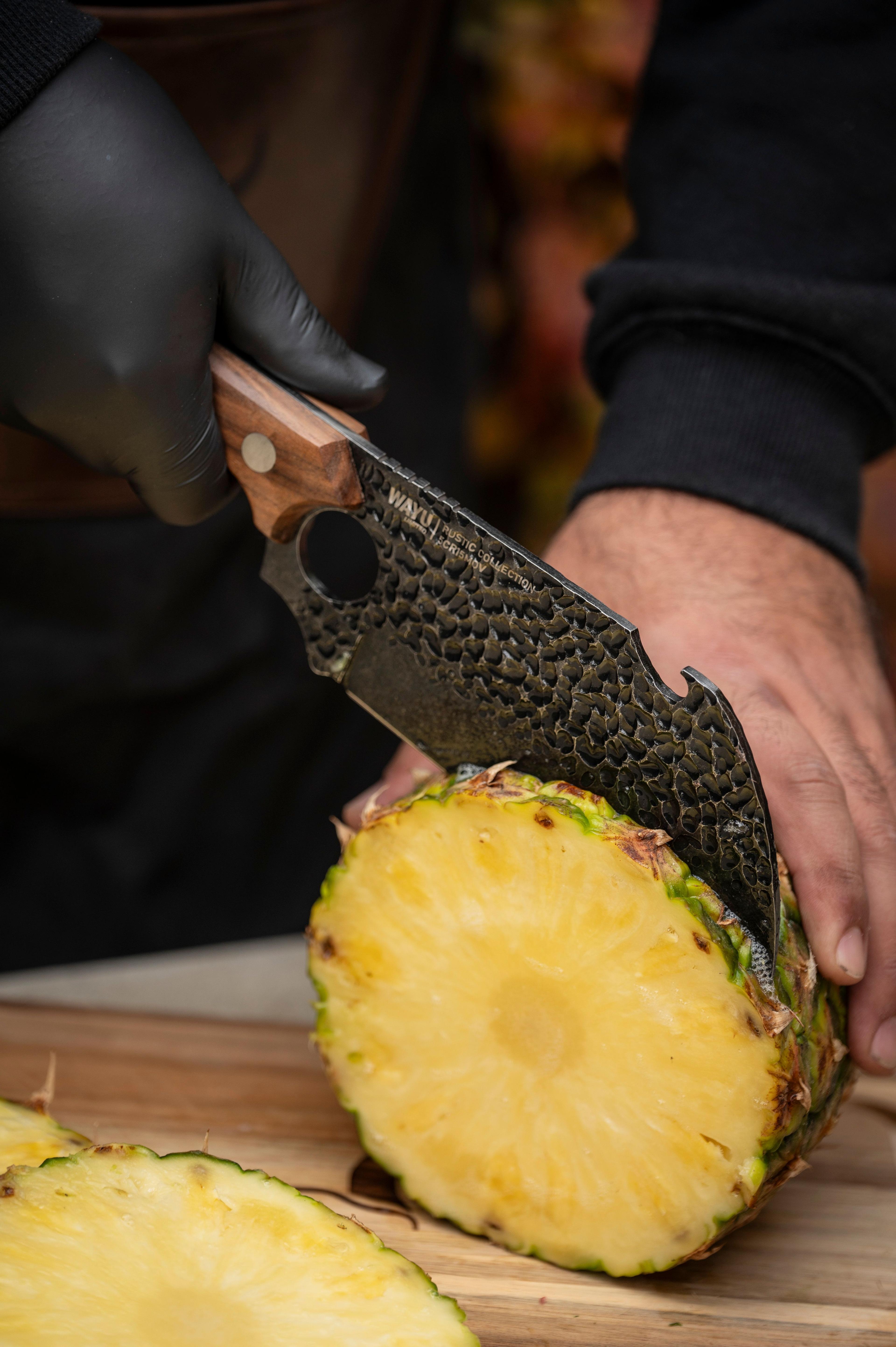 Cuchillo Serbian Con Funda Rustic Collection Wayu-5