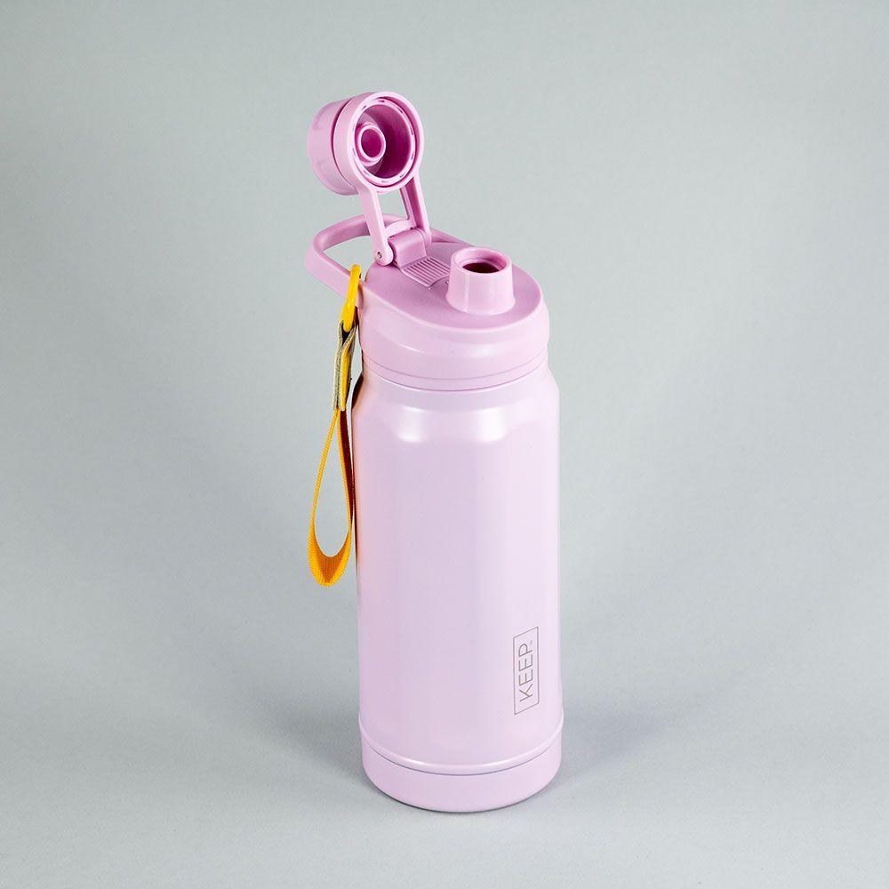 BOTELLA INSULADA STRAP 650ML KEEP ROSADO-2