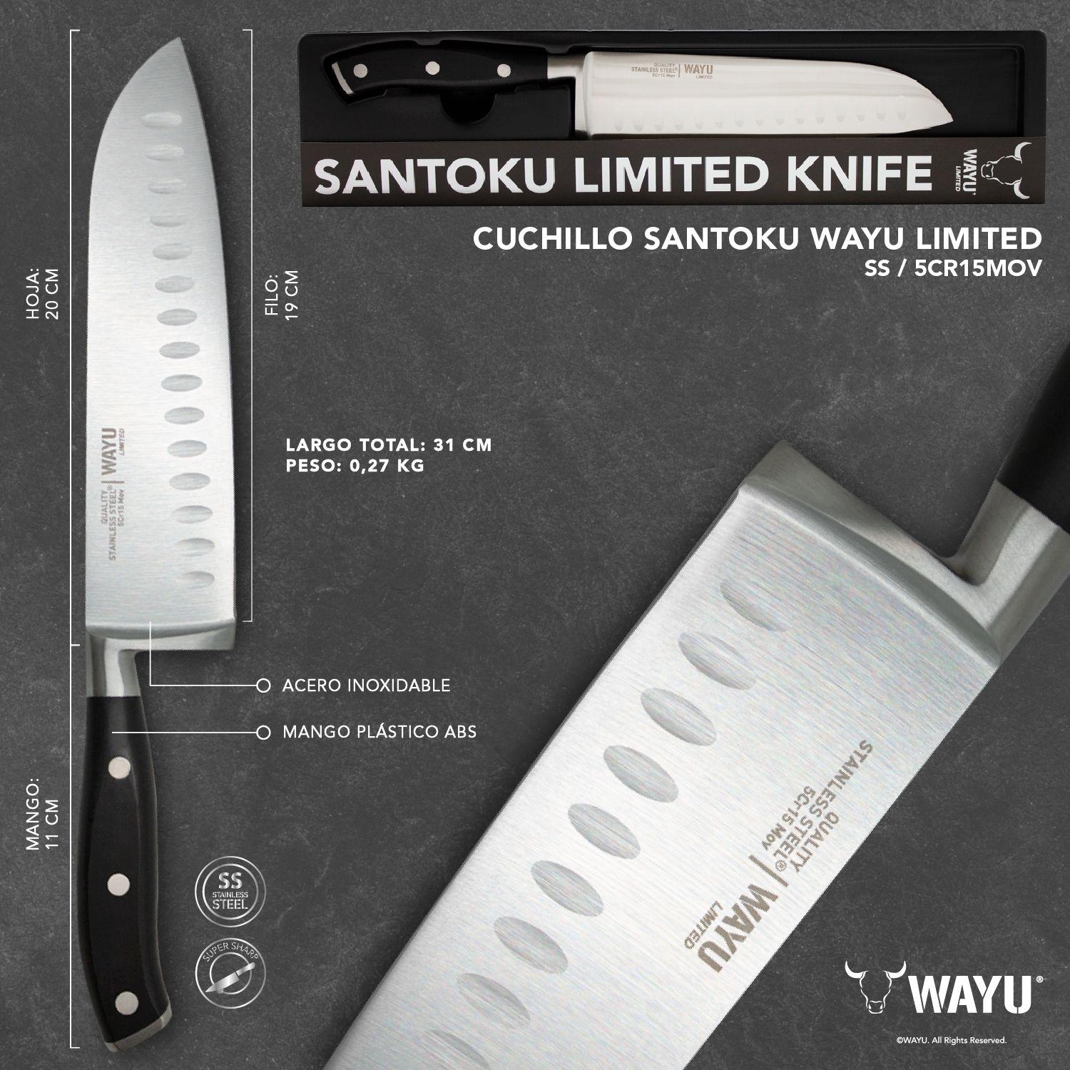 Cuchillo Santoku Wayu Limited-3