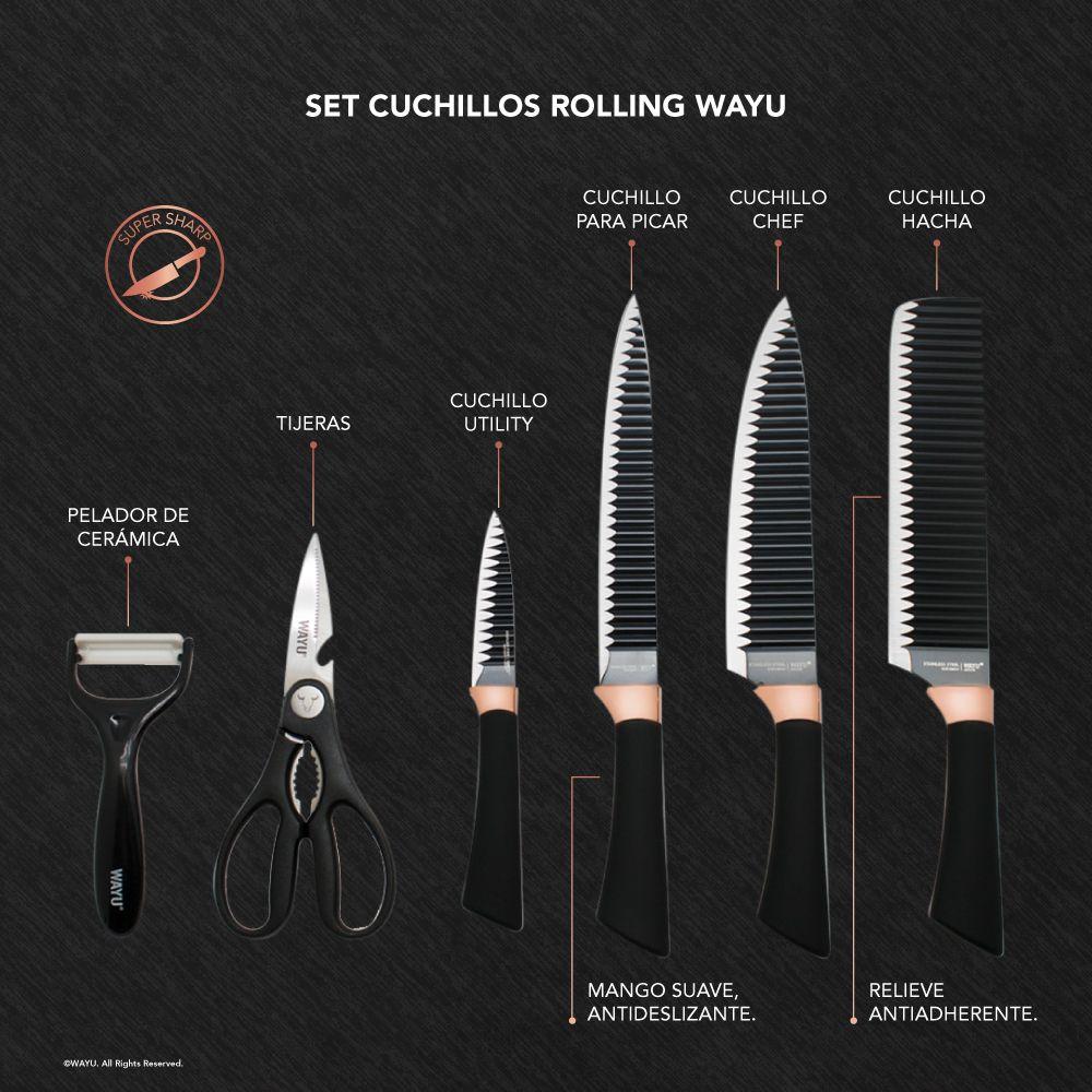 Set Cuchillos Rolling Wayu-3