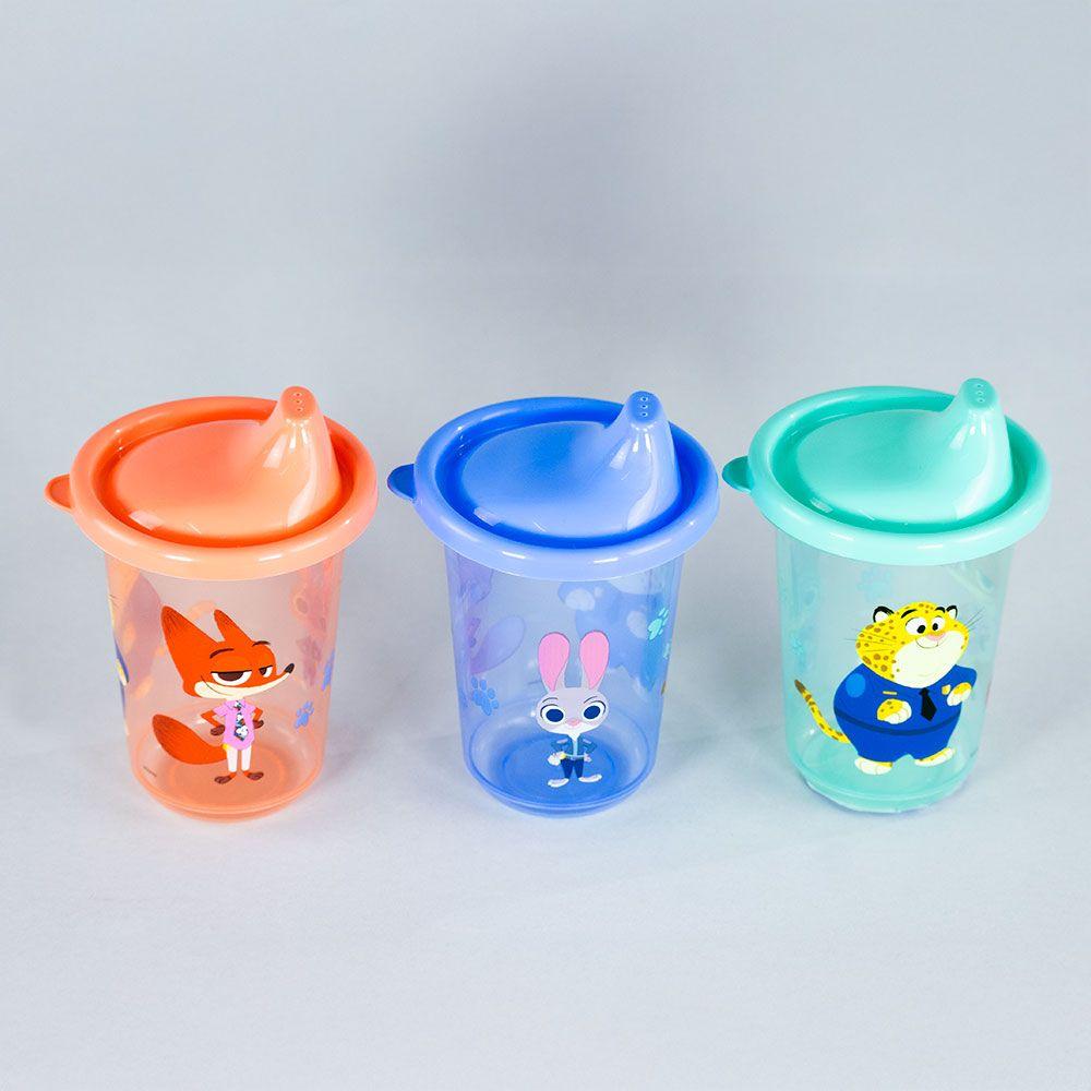 Set 3 Vasos Reusables Zootopia-2