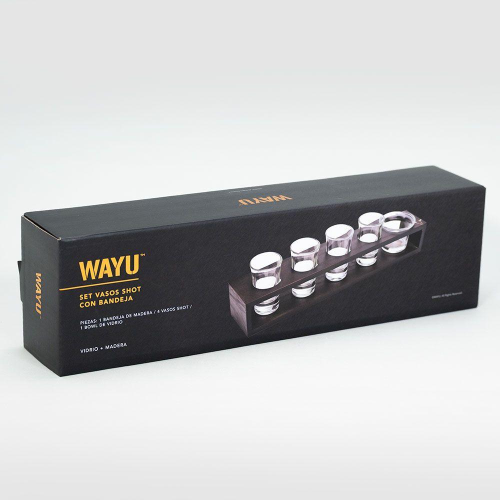 Set Vasos Shot Con Bandeja Wayu-3