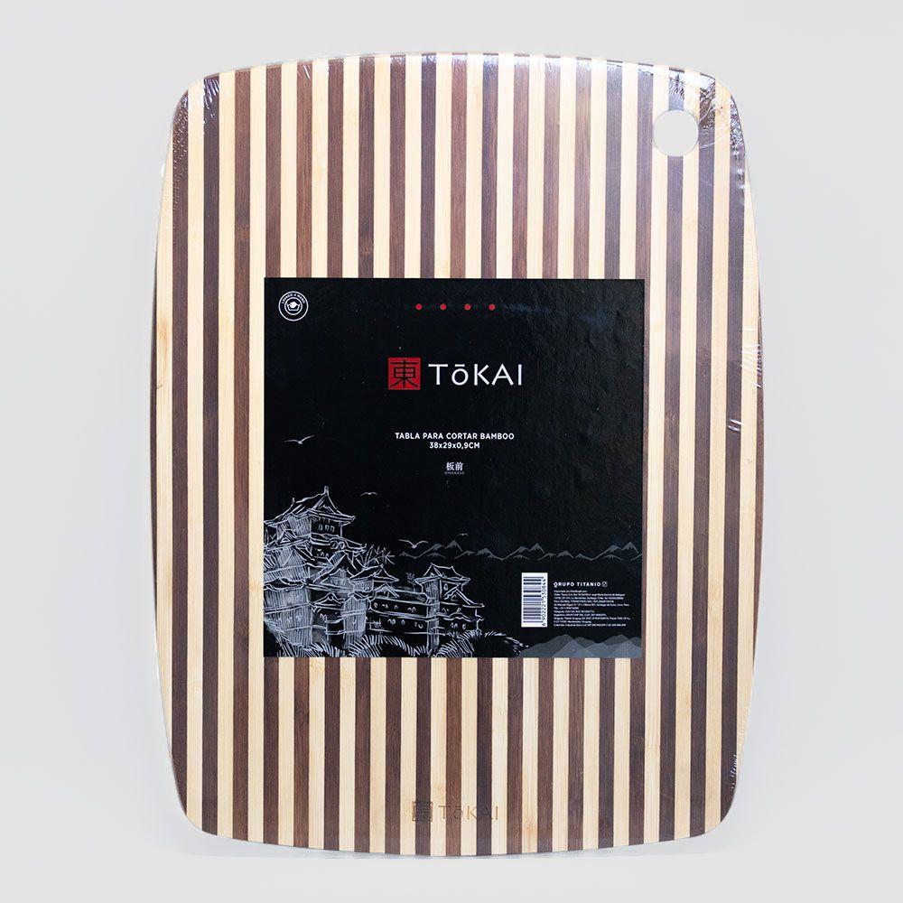 Tabla De Cortar Bamboo 38cm Tokai-0