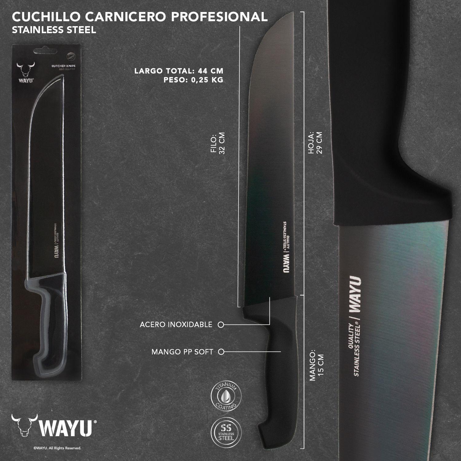 Cuchillo Carnicero Profesional Wayu-3