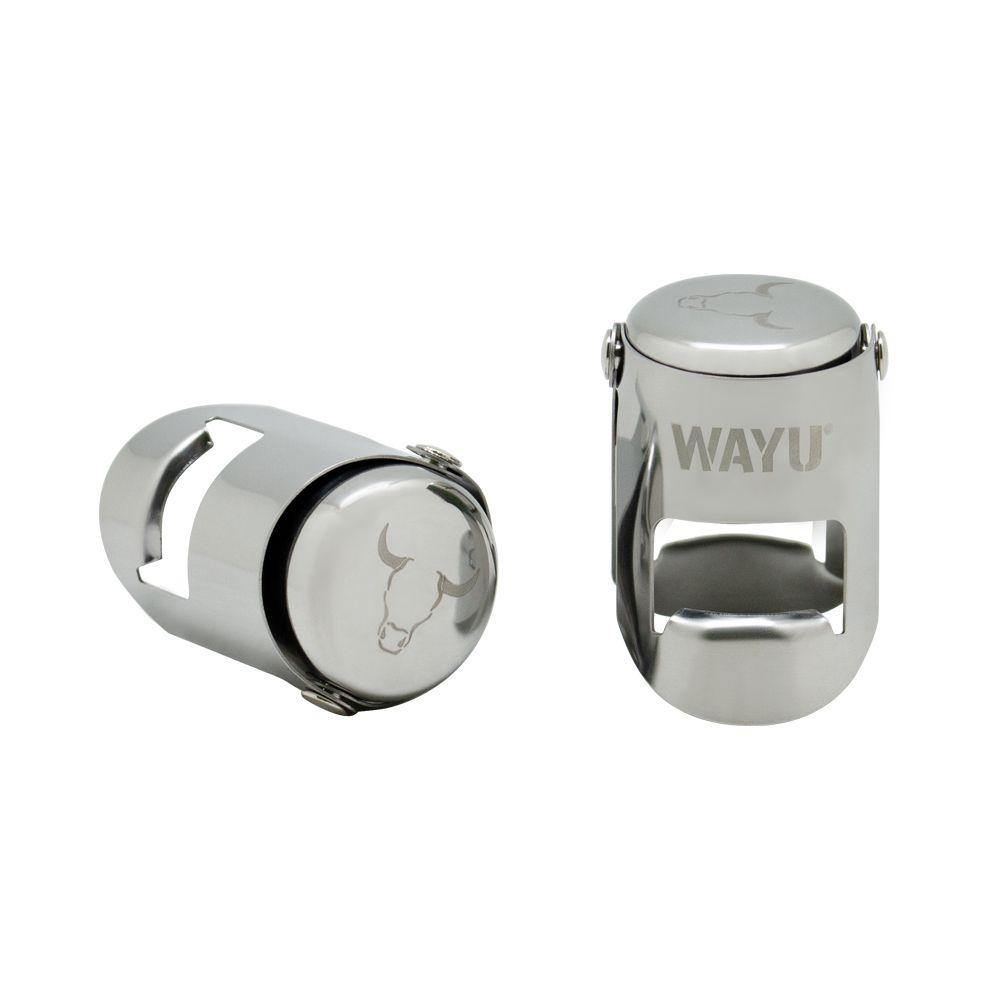 Set 2 Tapones Espumante Champagne Wayu-2