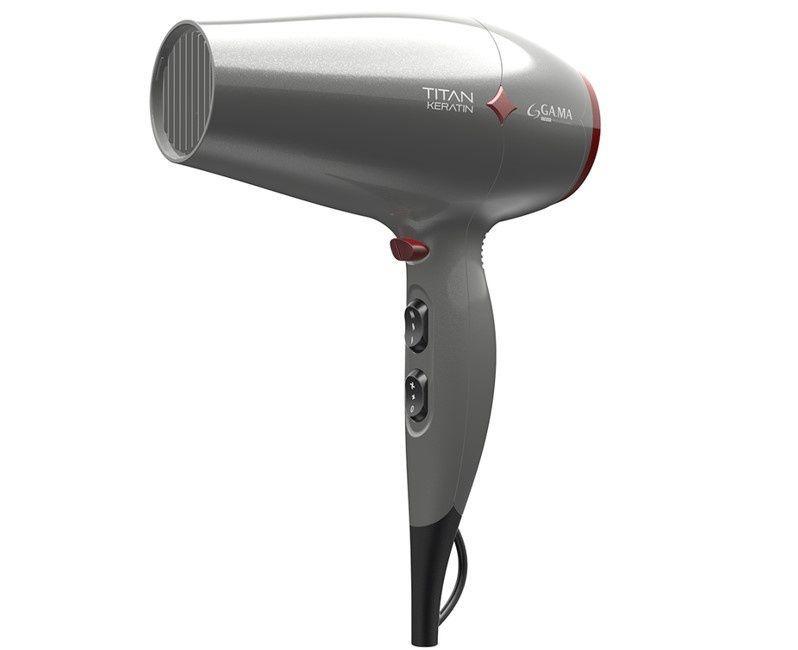 Secador De Pelo Titan Keratin Gris GAMA-4
