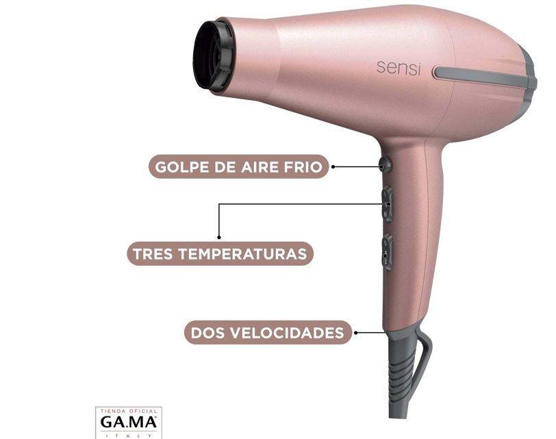 SECADOR DE CABELLO GAMA TEMPO 5D SENSI ROSE-3