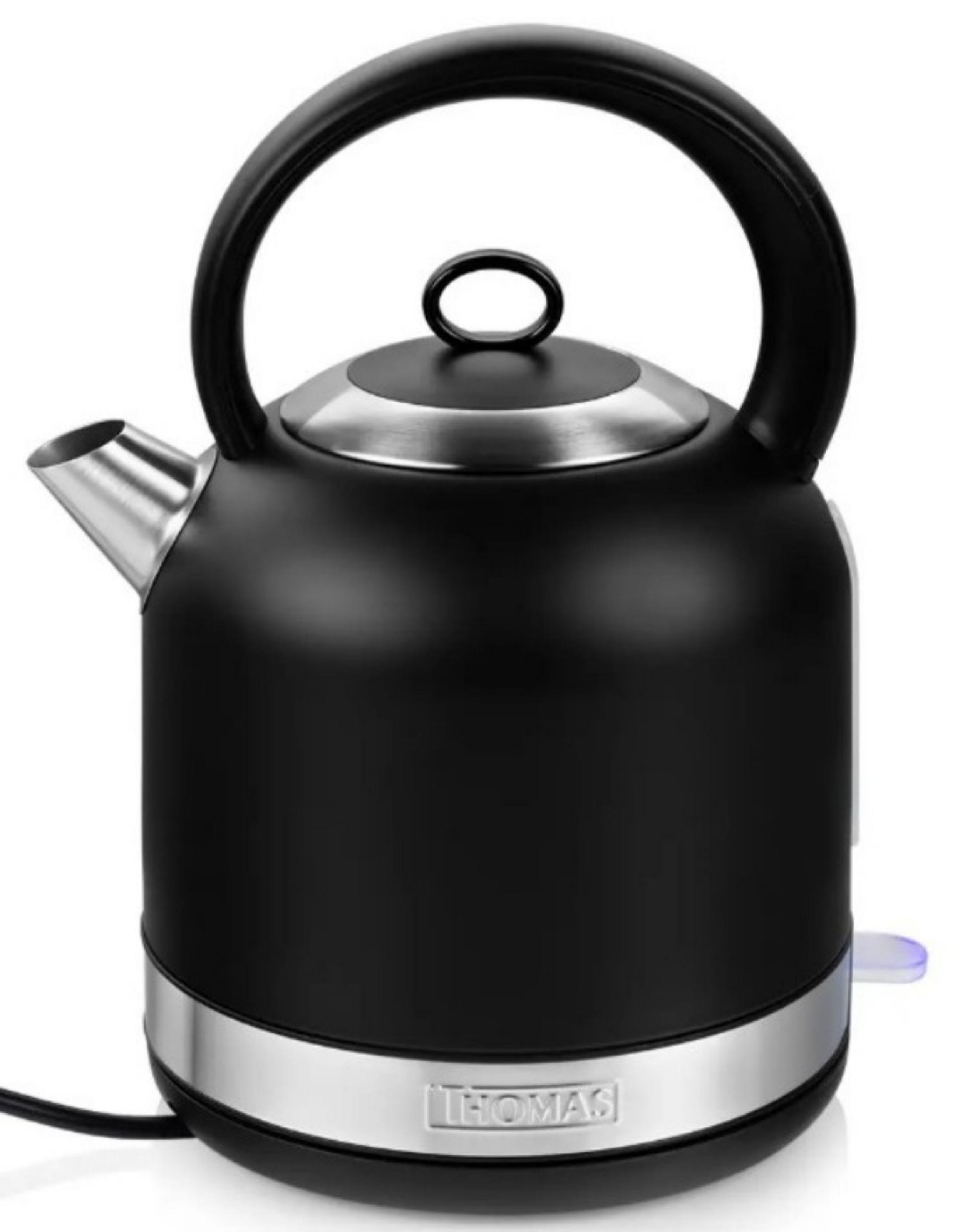 Hervidor Negro Mate 2,5 Lts TH-6510N Thomas-0