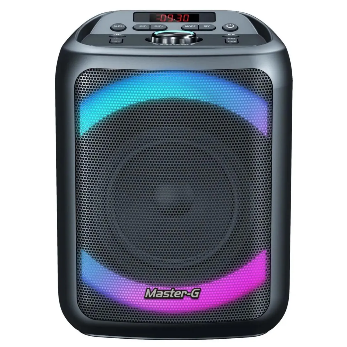 Parlante Bluetooth Portatil 15W Karaoke LED Cypher-2