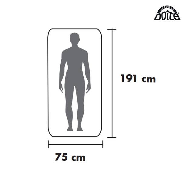 Colchón Inflable Tuscany Single Inflador De Pie Doite-2