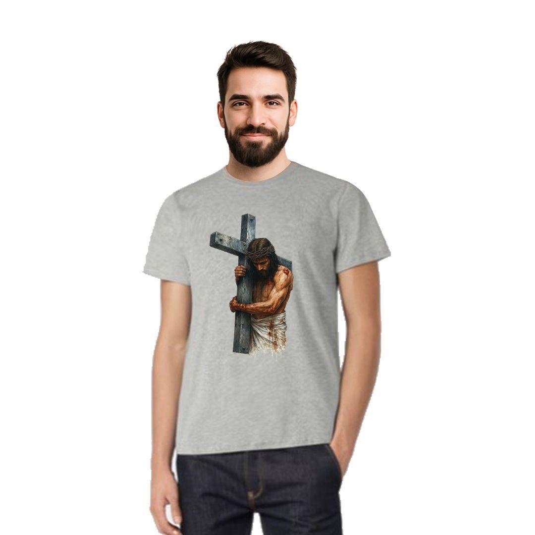 Polera Flokitextiles Jesus Cristo Jc1-0