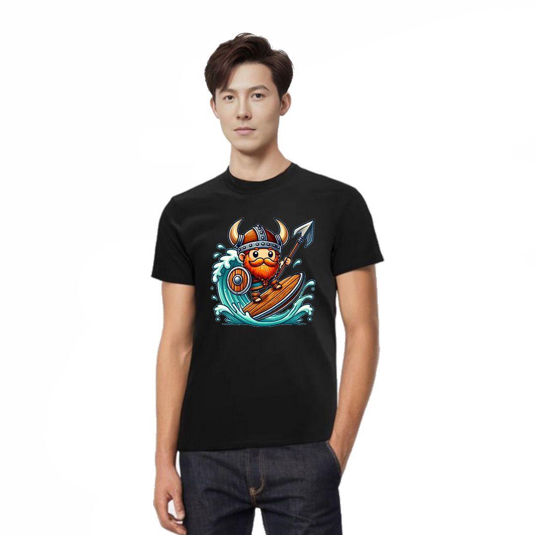 POLERA FLOKI DISEÑO NORDICO VIKINGO COD2-0