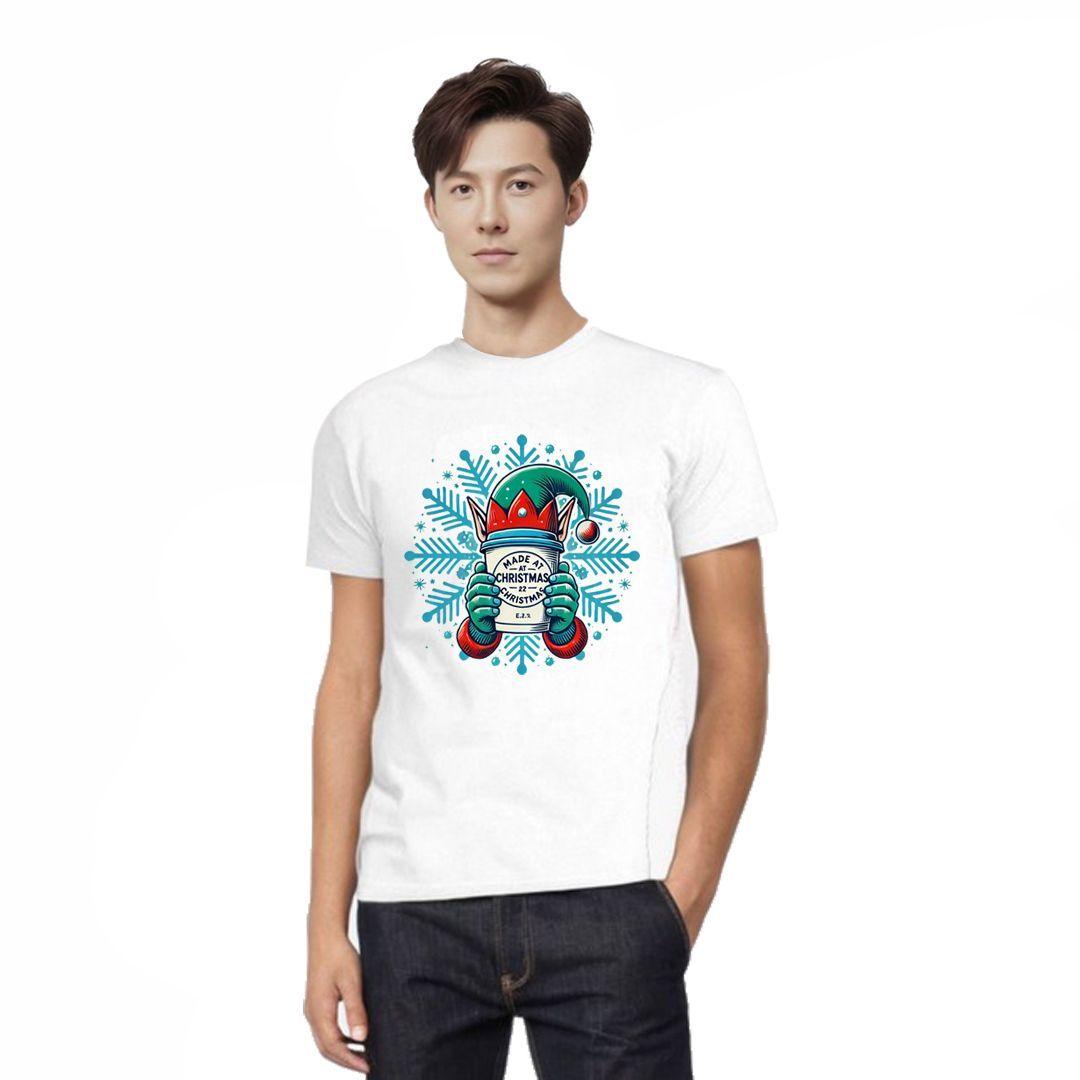 Polera Navidad Made At Christmas COD17-0