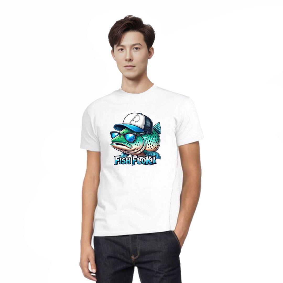 POLERA FISH FLOKI PESCA NATURALEZA #6-0