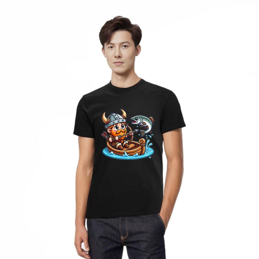 POLERA FLOKI DISEÑO NORDICO VIKINGO  COD7-0