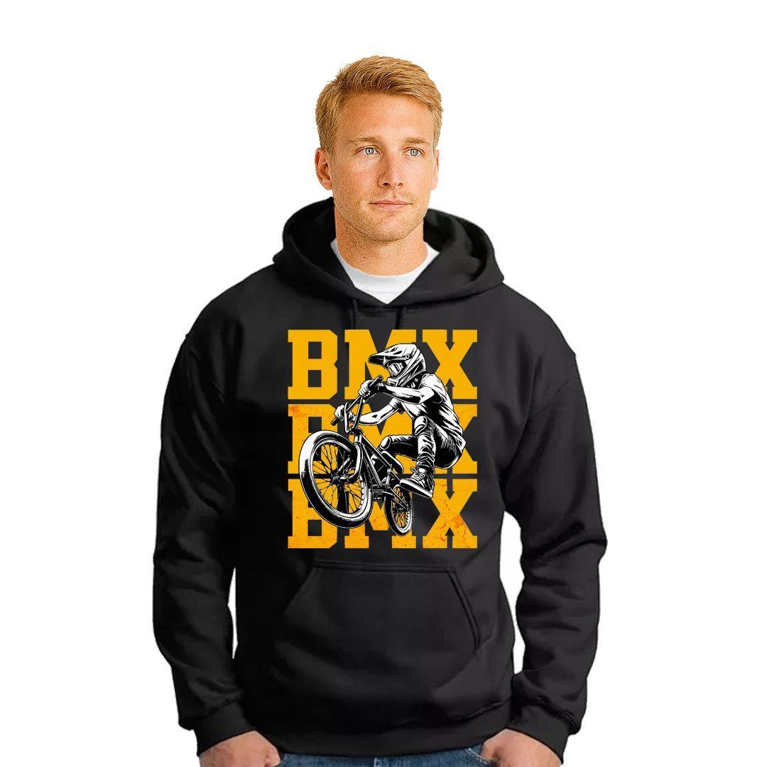  Polerón Canguro Bmx Algodón Modelo capucha Cod12-0