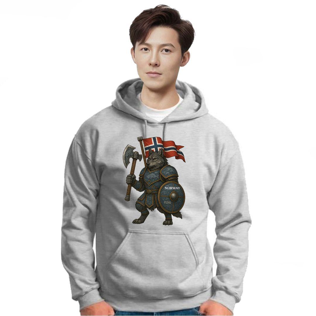 Poleron Flokitextiles Norway Vikingo-0
