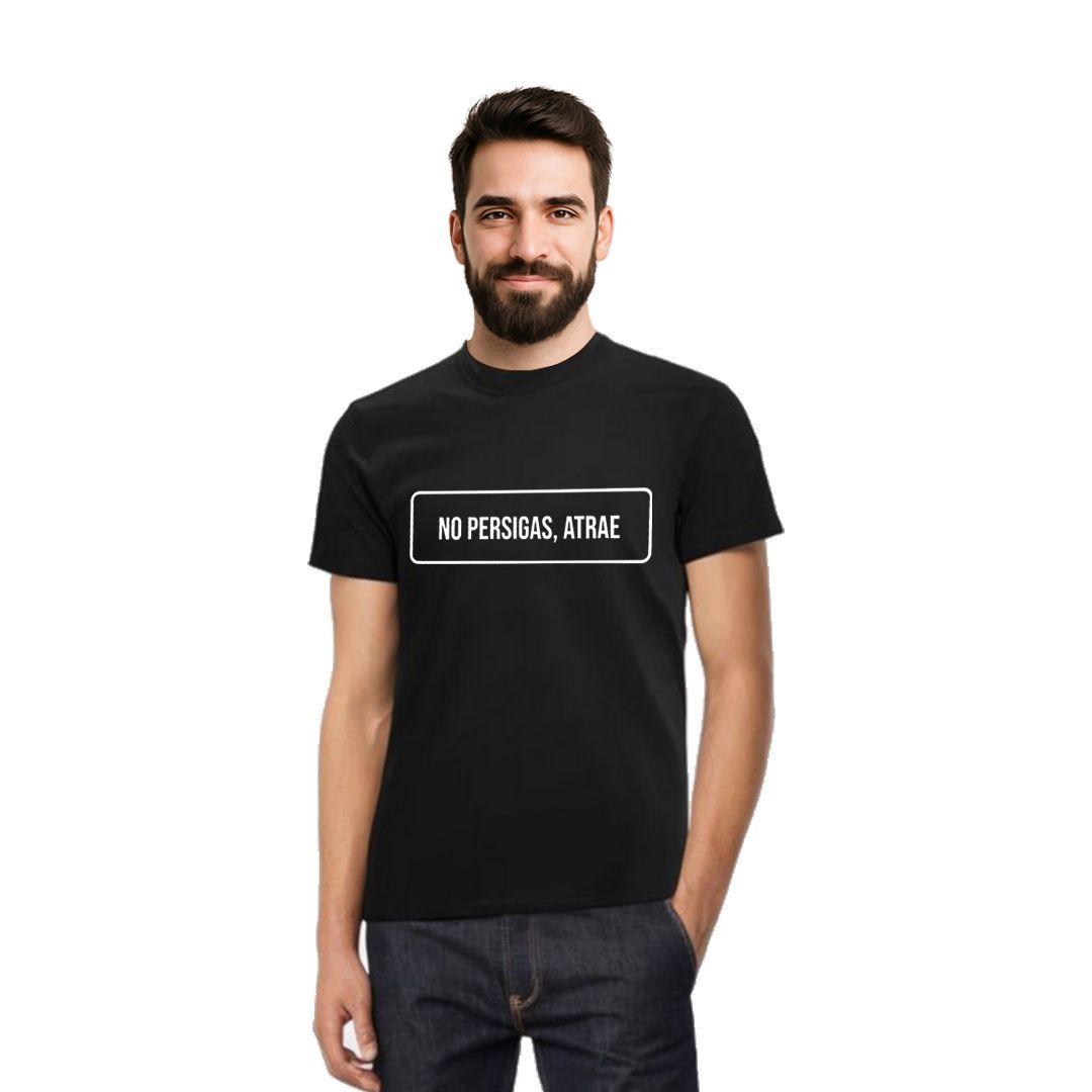 Polera Flokitextiles No Persigas, Atrae-0