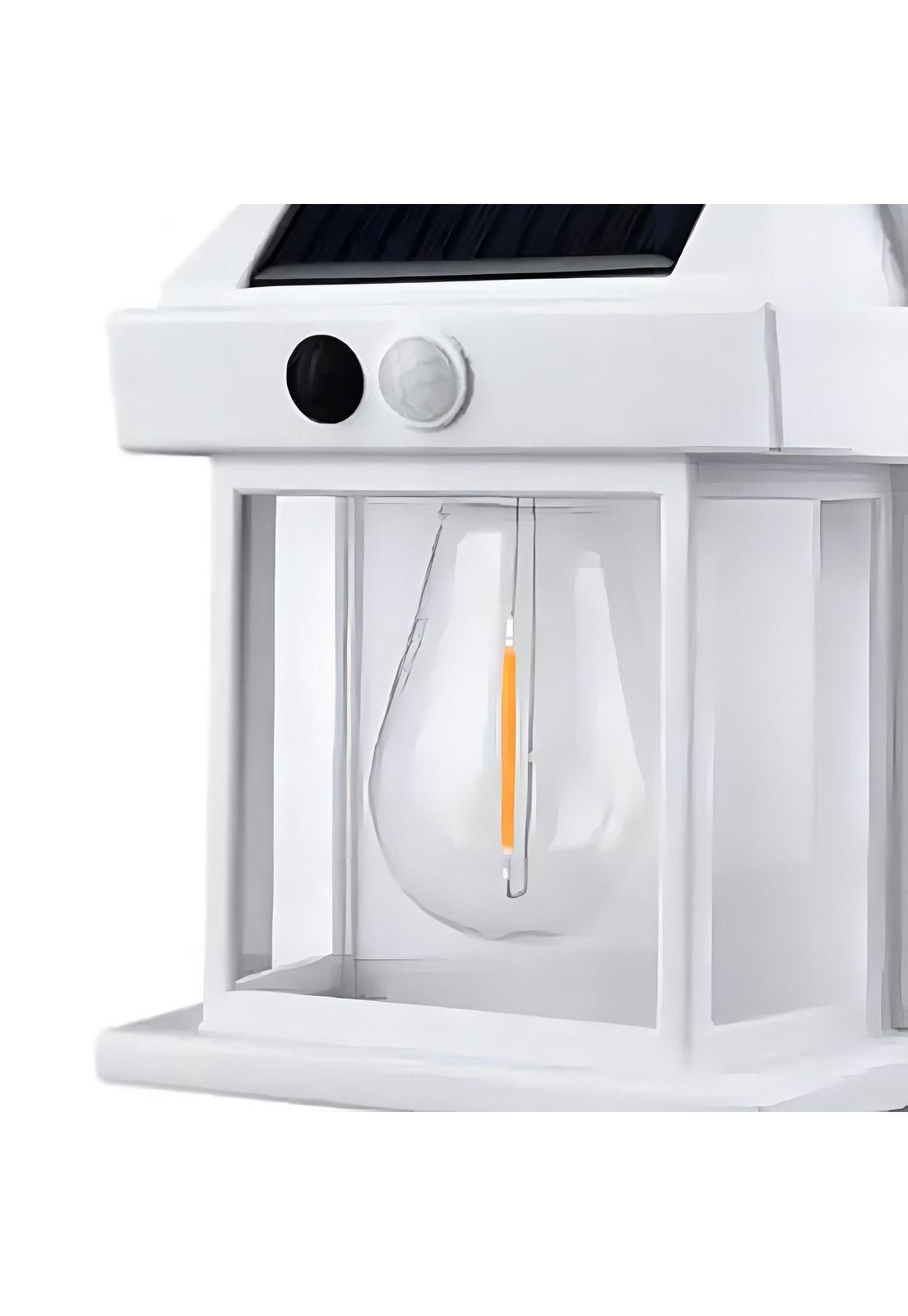 Farol Foco Solar Pared Sensor Movimiento 3.2 V Luz Cálida Blanco-2