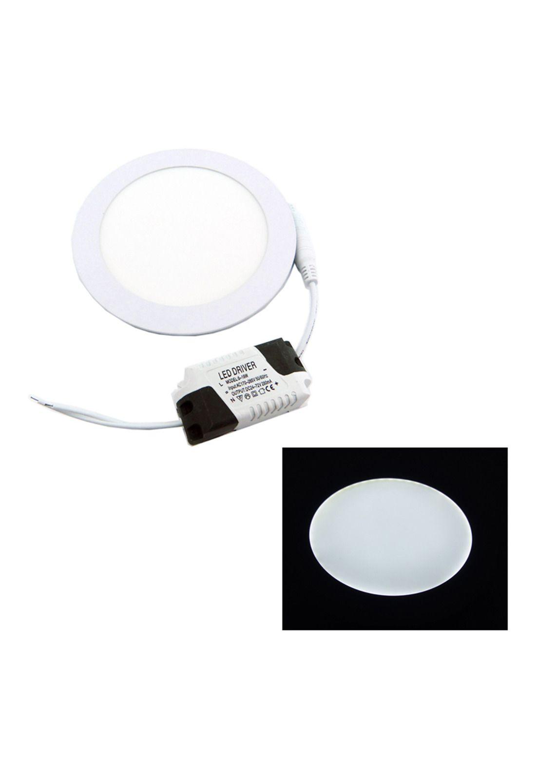 Foco LED Panel 12 Watt Luz Blanca 220 V-4