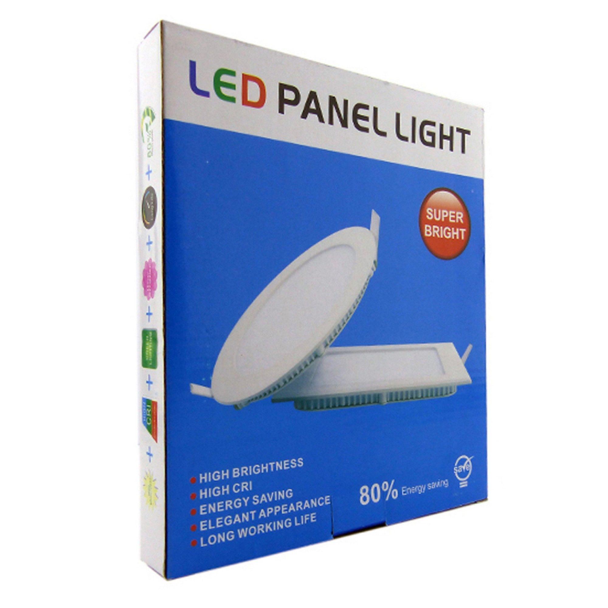Foco LED Panel 12 Watt Luz Blanca 220 V-3